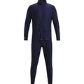 Boutique Bold - Navy Blue Full-Zip Athletic Tracksuit Set