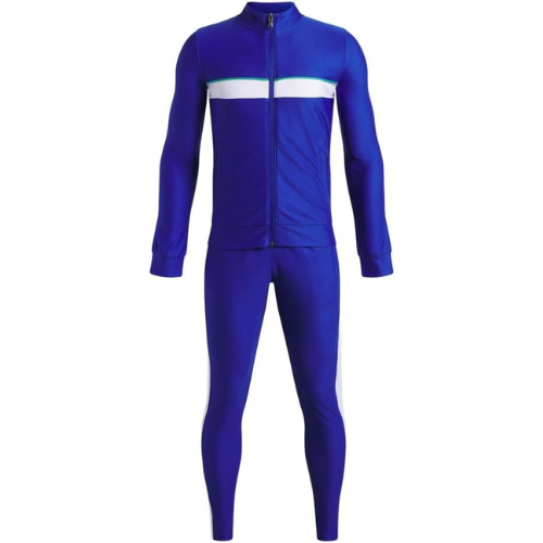 Boutique Bold - Royal Blue Colorblock Athletic Tracksuit Set