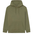 Boutique Bold - Essential Olive Green Pullover Hoodie with Drawstring Hood